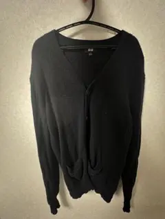 ユニクロ　カーディガン ネイビー