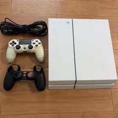 プレステ4playstation4PS4 ホワイトコントローラー