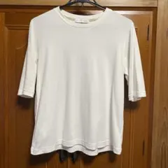 【本日限り】UNFILO ホワイト 五分袖 Tシャツ 46