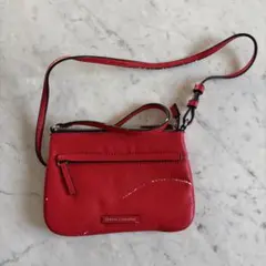 Armani Exchange ショルダーバッグ レッド