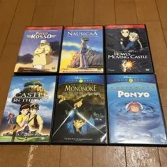 スタジオジブリ DVD 4作品セット [海外版] パッケージ版 貴重 スタジオジブリ DVD 4作品セット - メルカリ