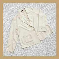 URBAN RESEARCH◆サマージャケット（F)　アイボリー　薄手　春夏