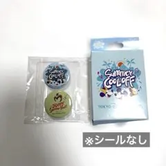 未使用　ディズニー　ミセスグリーンアップル　缶バッジ　セット