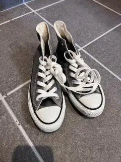 《値下げ可能》Converse All Star グレーハイカット22.5cm