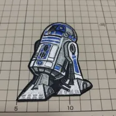 ワッペン　スターウォーズ　R2D2　STARWARS　アイロンワッペン　映画