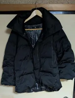 【新春特価】ユニクロ ＋J ジルサンダー ダウンボリュームジャケット 黒