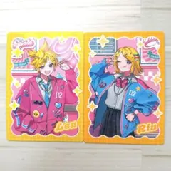 【プロセカ】 鏡音リン 鏡音レン メロパレ トレーディングカード