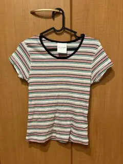 Ray BEAMS ストライプ 半袖Tシャツ