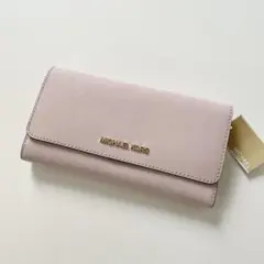 マイケルコース 長財布 ウォレット レディース ピンク カードケース シンプルのサムネイル