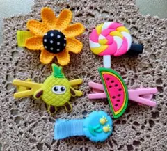 【No.45】ヘアピン　５こ　Summer♡