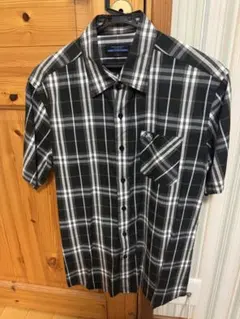 BURBARRY BLUE LABEL 半袖シャツ ブラック チェックのサムネイル