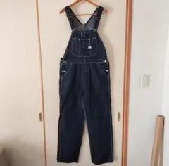 美品 Lee リー 濃紺 メンズ LM7254 オーバーオール S