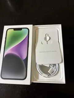 Apple iPhone 14 空箱　ケーブル ホワイト　PINつき