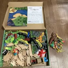 ジャドール　木製レール　トイザラス　恐竜　トレインセット　まとめ売り