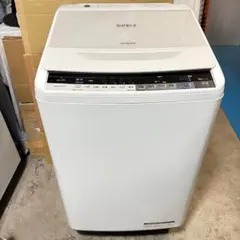HITACHI 洗濯乾燥機 8kg 2019年製 ビートウォッシュ - メルカリ