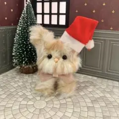 サンタねこ モールドール ぬいぐるみ