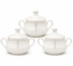 リチャードジノリ 皆川明 シュガーポット 3個セット - メルカリ