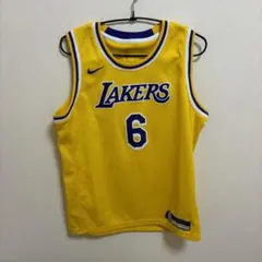 NIKE レイカーズ　ユニフォーム　6番　レブロンジェームズ