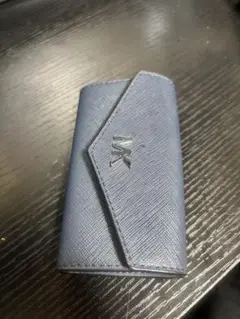 MICHAEL KORS ネイビー キーケース