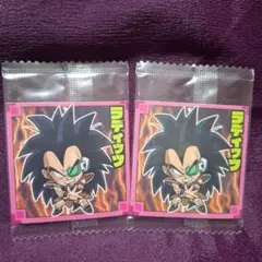 ドラゴンボール 超戦士シールウエハース　初期 旧弾 ラディッツ　2枚セット