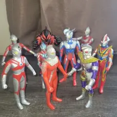レア】 不滅のウルトラ戦士 セット2 フィギュア ソフビ レトロ