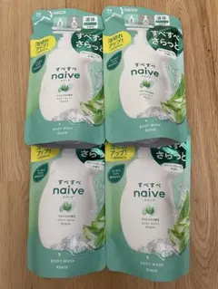 Kracie naive ボディソープ 詰替 4個セットのサムネイル
