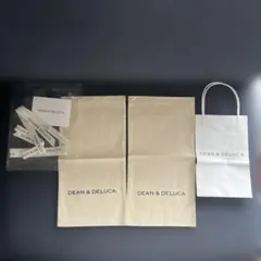 未使用品　DEAN & DELUCA ギフト袋 2枚　ロゴ入り