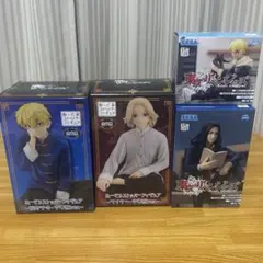 東京リベンジャーズ フィギュア マイキー 松野千冬 場地圭介 セット