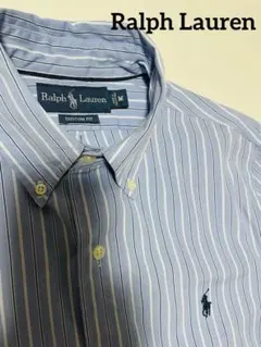 Ralph Lauren ストライプシャツ M カスタムフィット