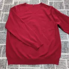 しまむら　CLOSSHI　ニット　赤　LLサイズ