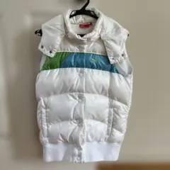 Puma フード付きダウンベスト