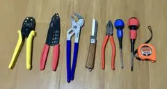 ASTRO PRODUCTS 黒金 電工工具まとめ 圧着ペンチ 検電器 - メルカリ