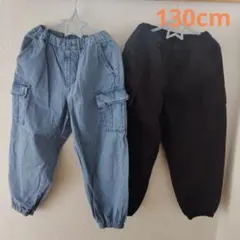 GU☆カーゴジョガーパンツ130cm