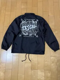 TRADMAN'S BONSAI♢刺繍 コーチジャケット XXL 黒 総裏地 - メルカリ
