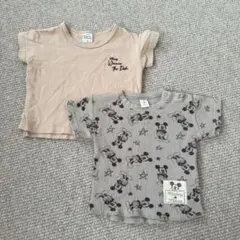 Disney ベビー服 半袖Tシャツ 2枚セット 90cmのサムネイル