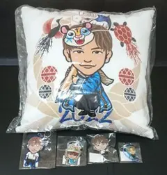 ★NAOTOさん グッズセット(キーホルダー／クリーナー／フラッグ／クッション)