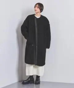 ＜HYKE（ハイク）＞ ボア ロングコート HYKE（ハイク）の「＜HYKE（ハイク）＞ボア ロングコート