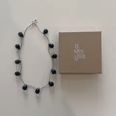 Sisi Joia シシジョイア　nouenecklace ネイビー×グレー Sisi Joia シシジョイア nouenecklace ネイビー×グレー - メルカリ