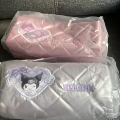 サンリオキャラクターズ当たりくじ　クロミ　マイスゥイートピアノ　ポーチ2点セット