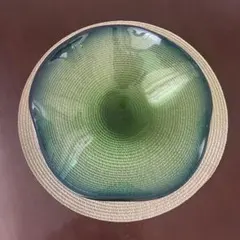 北欧家具にピッタリ アンティークボンボニエール バスケット ニャンモナイト