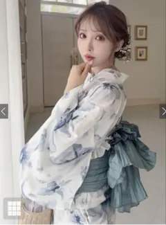 完売品】DITA 涼風の咲きしらべ セパレート浴衣2点セット Mサイズ