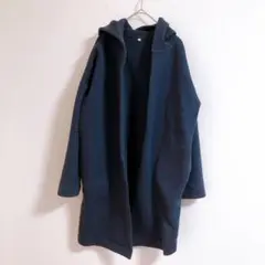 【良品計画】（M）フーディーガン/フード付きスウェットコート/カジュアル/無地