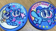 ANGEL BLUE 缶バッジ 2個セット　食玩