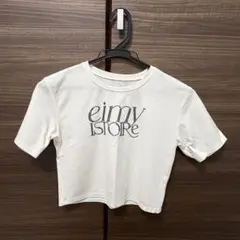 eimy istoire ロゴラインストーンTシャツのサムネイル