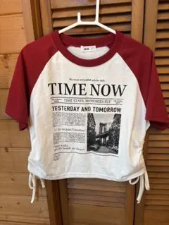 WEGO ラグランTシャツ ロゴプリント