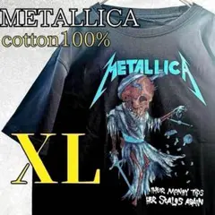 高品質 METALLICAメタリカ新品 ロックTシャツ綿100%男女兼用 XL