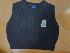 【新品未使用】リトルウィークエンド ミニー ニットベスト ディズニー　110