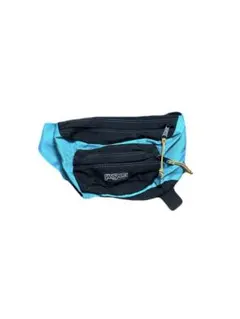 JANSPORT ネイビー ボトムレザー 革 - メルカリ