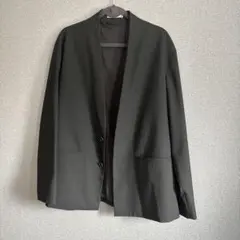 ZARAブラック テーラードジャケット 2ボタン