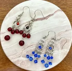 ピアス ハンドメイド 2個セット①